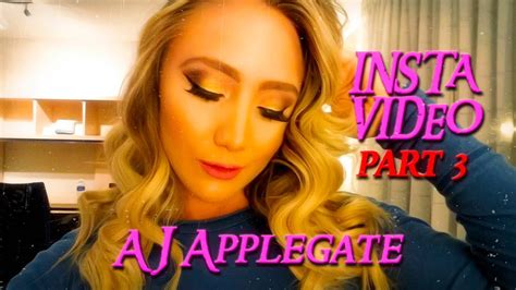 Aj Applegate Instagram Video Compilation 3 Youtube