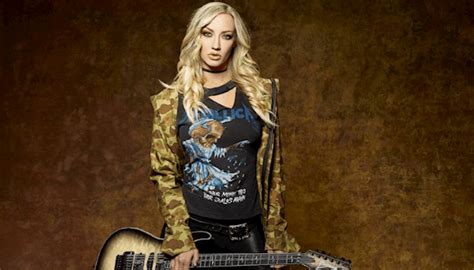 Guitarist Nita Strauss Shreds Into Spotlight Finally Sees Her Name In