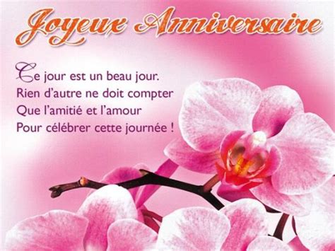 Reçois, avec ce bouquet, mes pensées pour ton anniversaire. Une journée spéciale pour une personne spéciale | Texte, Carte, Invitation , Sms … | Joyeux ...