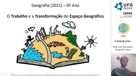 O Trabalho e a Transformação do Espaço Geográfico Aula Geografia 6º