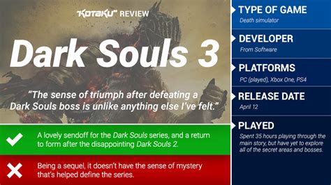 Dark Souls 3 The Kotaku Review Kotaku Australia