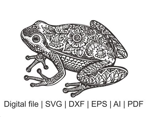Free Free 154 Frog Mandala Svg Free SVG PNG EPS DXF File