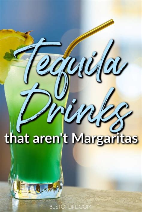 15 Tequila Drinks That Aren’t Margaritas Tequila Drinks Tequila Cocktails Tequila Drinks