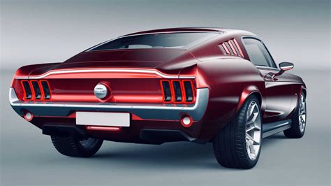 This Tesla Based All Electric Mustang Concept Isnt From America