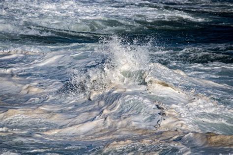 Sea Storm Tempest On The Rocks Stock Photo Image Of Nature Dramatic