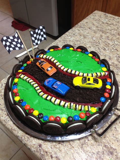Race Track Cake Race Track Cake Hot Wheels Birthday Cake Cars
