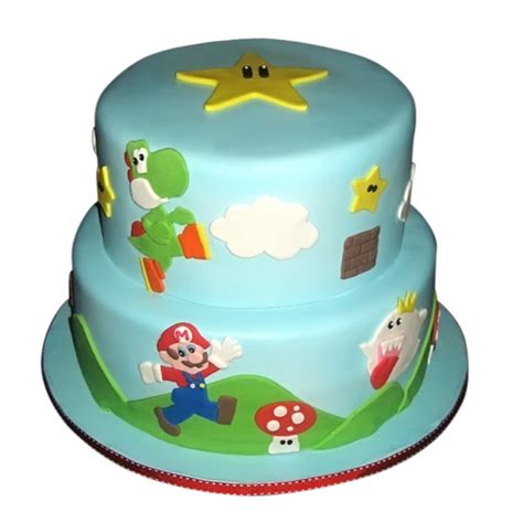 High quality for long lasting play after. Super Mario Birthday Cake