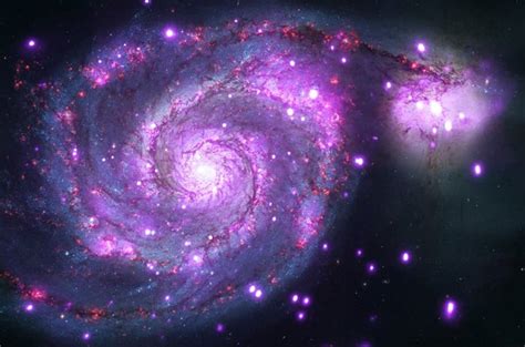 Royal Purple Whirlpool Galaxy A Sight To Behold Yahoo News