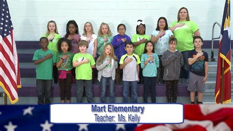 Mart Elementary Mrs Kelly S Class