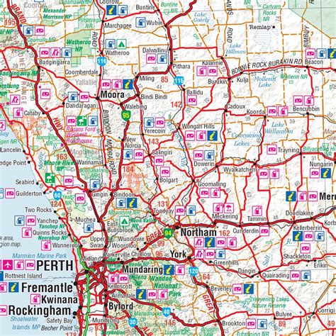 Hema Western Australia State Map Map By Hema Maps Avenza Maps