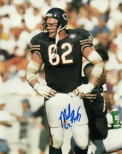 Mark Bortz 1985 3 Signed 8×10 Chicagoland Sports Appearance Connection