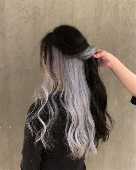 31 Two Tone Hair Color Ideas New Hair Color Trends 2022 Under Hair