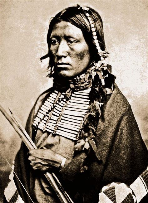 Kiowa Apache Chief Iron Sack Aka Pacer Native American Peoples
