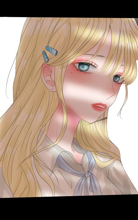 Blond Anime Girl Aesthetic