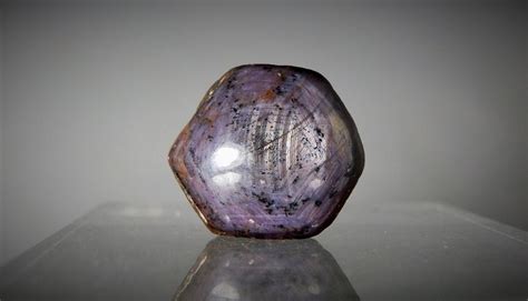 Purple Star Sapphire Crystal Rough 195 Inch Specimen From