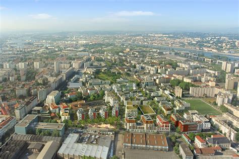 Stade de gerland, lyon, france. Le quartier Gerland