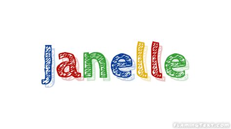 Janelle Logo Free Name Design Tool From Flaming Text