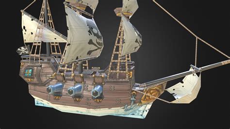 Pirate Ship Buy Royalty Free 3d Model By Art Lyft Jimmyq 2a189c5
