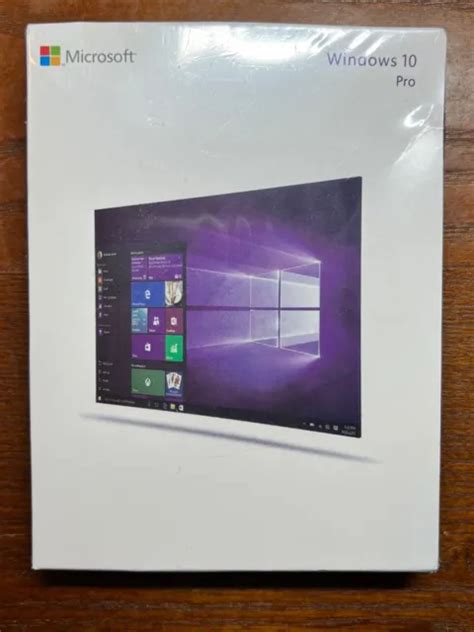 Sealed Microsoft Windows 10 Professional 3264 Bit Retail Box Usb Drive
