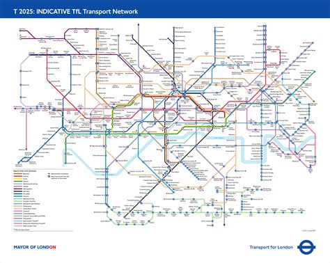 Tube Map In 2025 London Underground Map Map London Underground