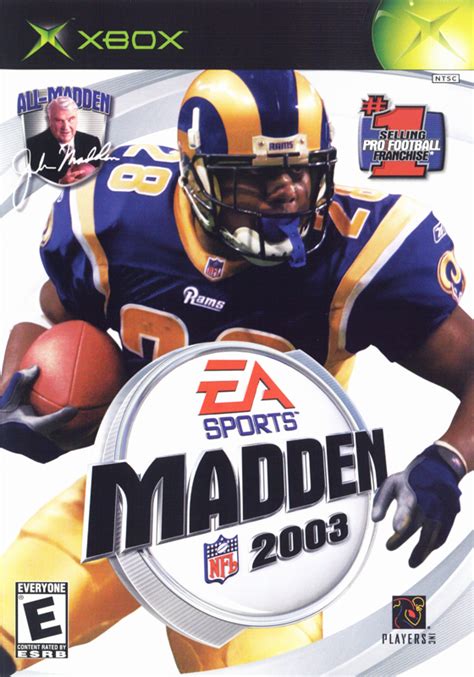 Madden Nfl 2003 Cover Or Packaging Material Mobygames