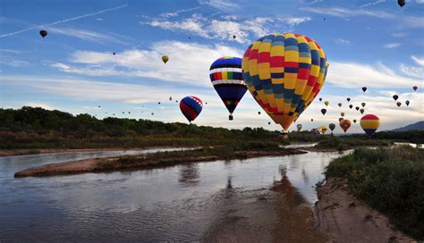 Wallpaper Newmexico Balloon Albuquerque Panoramic Hotairballoon