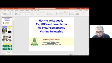 Certainly the cover letter is the document most suited to introducing yourself and making the case for how you are the perfect fit for the advertised position at that institution. How to prepare an SOP, a cover letter and CV for PhD and ...