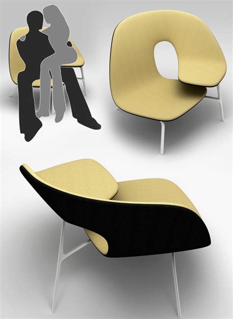 In the modern home, chairs are more than just a place to plant your seat. Modern Chair Design for Lovers - Hug Chair - The Great ...