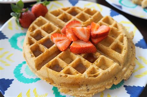 Whole Wheat Waffles V Busy Girl Healthy World