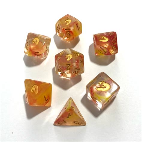 Snake Spirit Of Series 2 Polyhedral Dice Set By Crit It