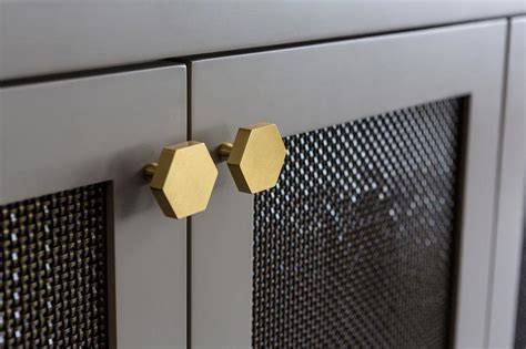 Find wire mesh for cabinet doors now. Mesh Door Tv Cabinets Design Ideas
