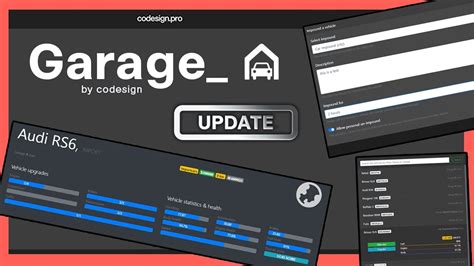 Paid Codesign Vehicle Garage Releases Cfxre Community