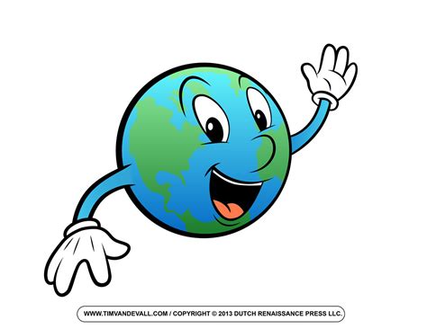 Adding Color To Your Earth Projects With Earth Clipart