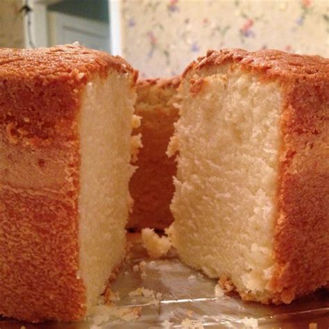 This cake is baked from scratch. Buttermilk Pound Cake II Photos - Allrecipes.com