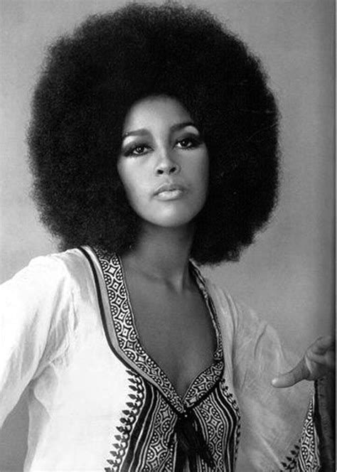 Afro The Popular Hairstyle Of African American People In The Late