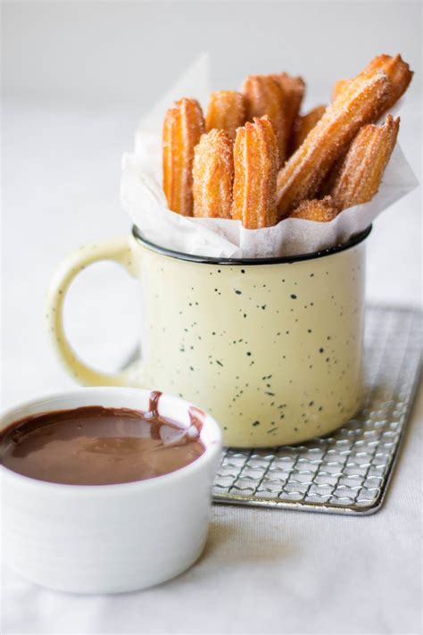 Churros With Mexican Hot Chocolate Sauce So Much Food