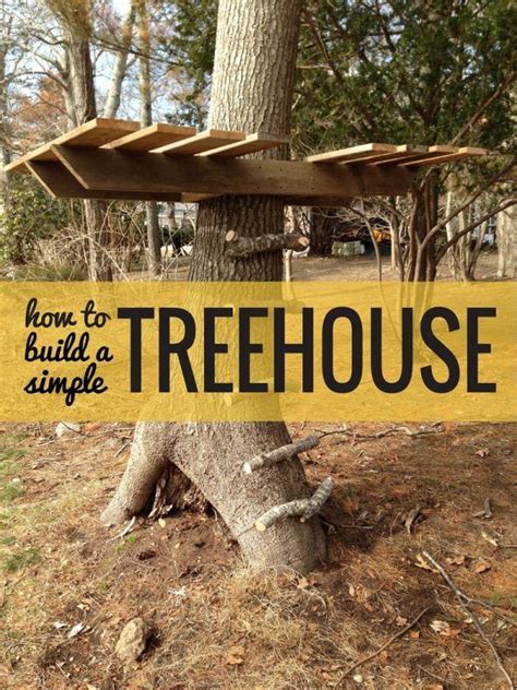 37 diy tree house plans that dreamers can actually build baumhaus diy hinterhof baumhaus