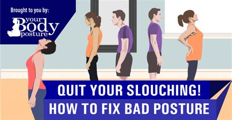 Quit Slouching How To Fix Bad Posture Your Body Posture
