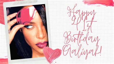 Happy 41st Birthday Aaliyah Tribute Youtube