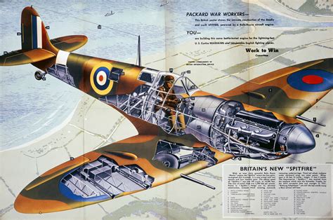Cutaway Of A Spitfire Mk Vb X Post R ThingsCutInHalfPorn Warthunder