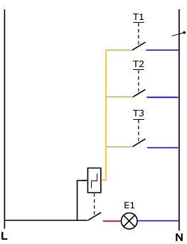 Wechselschaltung Zusammenhangende Darstellung Wiring Diagram My Xxx