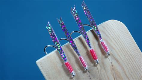 How To Tie Mackerel Feather Rigs Holographic Sea Fishing Lures