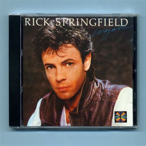 Rick Springfield Living In Oz Cd Album Music Pleasuredome Cd Dvd