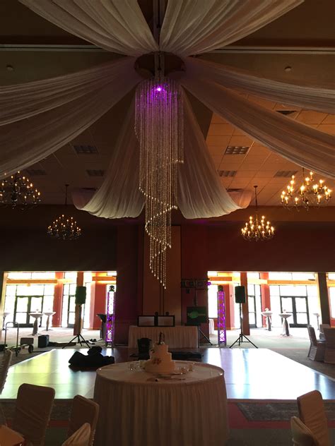 Wedding Ceiling Draping With Chandelier Ceiling Draping Wedding