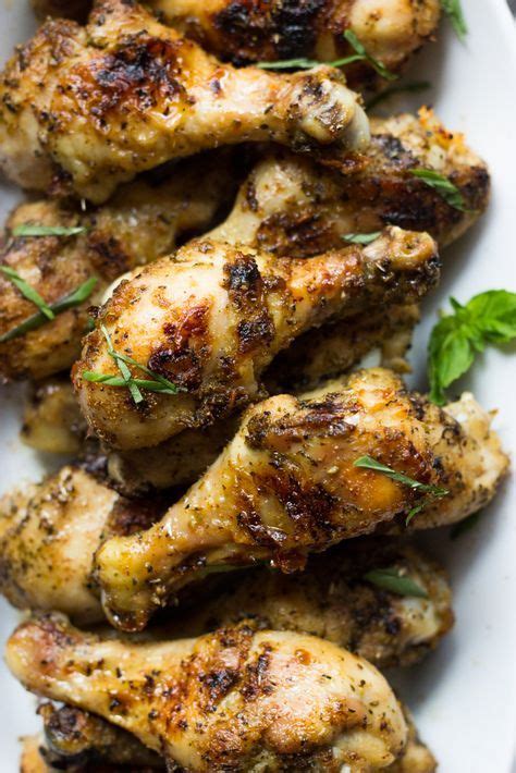 Garnish with sliced green onions. Easy Roasted Herb Chicken | Recipe | Drumstick recipes ...