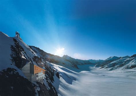 Jungfraujoch Top Of Europe Jungfrau Railways Ice Palace Sphinx