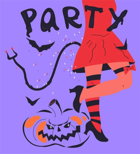30 halloween pin up drawing illustrations royalty free vector graphics and clip art istock