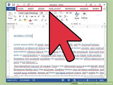 3 Ways To Format A Word Document Wikihow