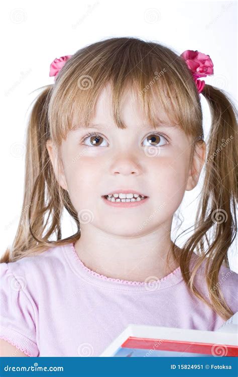 Mischievous Girl Stock Image Image Of Human Face Person 15824951
