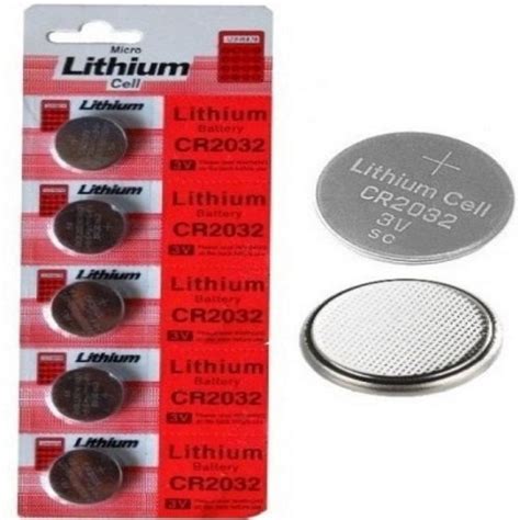 Cmos 2032 Micro Lithium Cell Cr2032 3v Coin Battery Cmos Cell Cmos